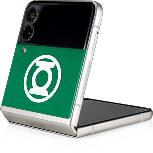 DC Comics Green Lantern Original Logo Galaxy Z Flip3 5G Skin